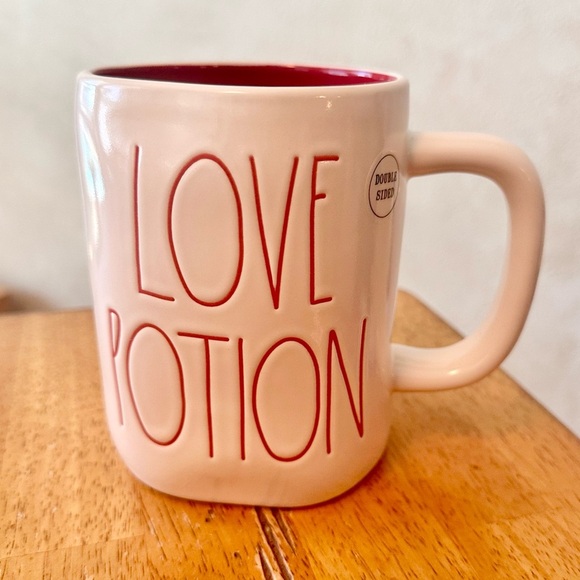 Rae Dunn LOVE POTION Double Sided Mug NEW! - Picture 2 of 3